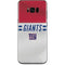 NFL New York Giants White Striped Galaxy S8 Skin