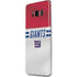 NFL New York Giants White Striped Galaxy S8 Skin