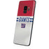 NFL New York Giants White Striped Galaxy S9 Skin