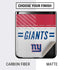 NFL New York Giants White Striped Galaxy Z Flip Skin