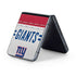 NFL New York Giants White Striped Galaxy Z Flip5 5G Skin
