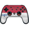 NFL New York Giants White Striped Google Stadia Controller Skin