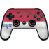 NFL New York Giants White Striped Google Stadia Controller Skin