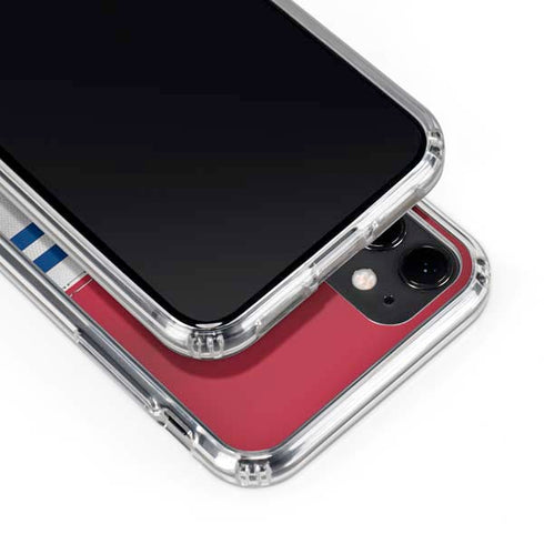 NFL New York Giants White Striped iPhone 11 Clear Case