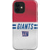 NFL New York Giants White Striped iPhone 12 Impact Case