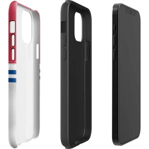NFL New York Giants White Striped iPhone 12 Impact Case