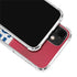 NFL New York Giants White Striped iPhone 12 Mini Clear Case