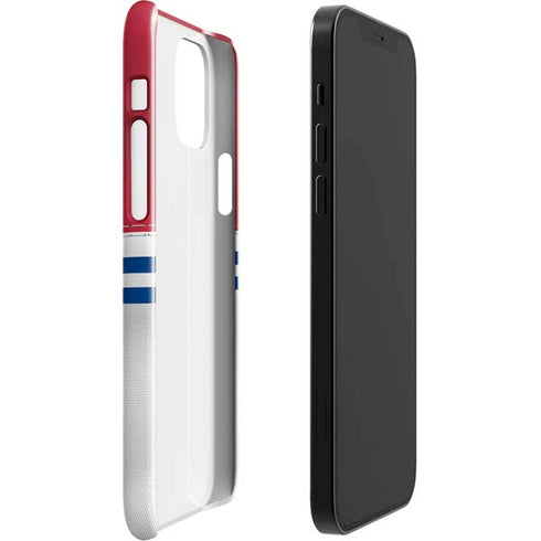 NFL New York Giants White Striped iPhone 12 Mini Lite Case