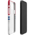 NFL New York Giants White Striped iPhone 12 Mini Lite Case