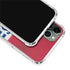 NFL New York Giants White Striped iPhone 12 Pro Max Clear Case