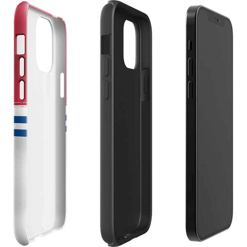 NFL New York Giants White Striped iPhone 12 Pro Max Impact Case