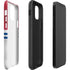 NFL New York Giants White Striped iPhone 12 Pro Max Impact Case