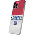 NFL New York Giants White Striped iPhone 12 Pro Max Skin