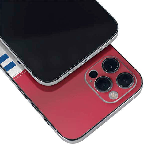NFL New York Giants White Striped iPhone 12 Pro Max Skin