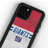 NFL New York Giants White Striped iPhone 12 Pro Waterproof Case