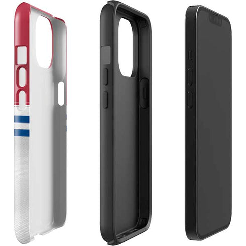 NFL New York Giants White Striped iPhone 13 Impact Case