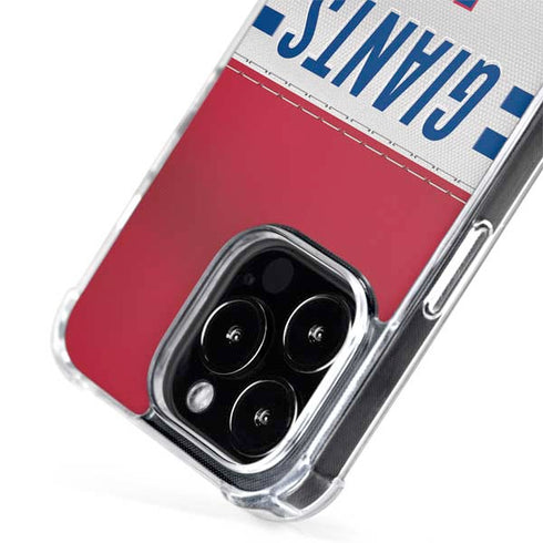 NFL New York Giants White Striped iPhone 13 Pro MagSafe Case
