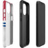 NFL New York Giants White Striped iPhone 14 Plus Impact Case