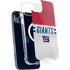 NFL New York Giants White Striped iPhone 14 Plus MagSafe Case