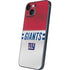 NFL New York Giants White Striped iPhone 14 Plus Skin