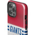 NFL New York Giants White Striped iPhone 15 Pro Max Impact Case