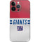 NFL New York Giants White Striped iPhone 14 Pro Skin