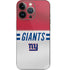 NFL New York Giants White Striped iPhone 14 Pro Skin