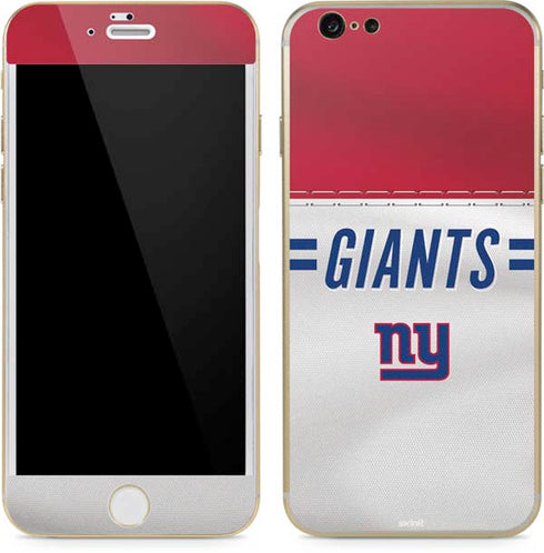 NFL New York Giants White Striped iPhone 6/6s Skin