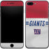 NFL New York Giants White Striped iPhone 8 Plus Skin