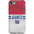 NFL New York Giants White Striped iPhone SE (2nd & 3rd Gen) Pro Case