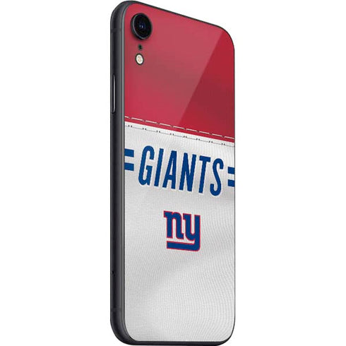 NFL New York Giants White Striped iPhone SE (2nd & 3rd Gen) Skin