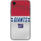 NFL New York Giants White Striped iPhone XR Skin