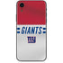 NFL New York Giants White Striped iPhone XR Skin
