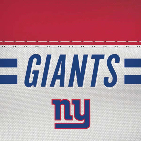 NFL New York Giants White Striped iPhone XR Skin
