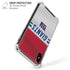 NFL New York Giants White Striped iPhone XS Max Clear Case