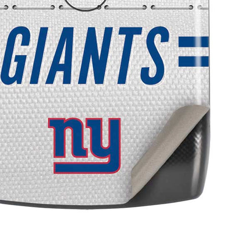 NFL New York Giants White Striped Motorola RAZR Skin