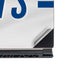 NFL New York Giants White Striped MSI GS65 Stealth Laptop Skin