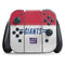 NFL New York Giants White Striped Nintendo Switch (2017-2021) Joy-Con Controller Skin