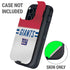 NFL New York Giants White Striped Otterbox Defender iPhone Skin