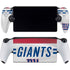 NFL New York Giants White Striped PlayStation Portal Remote Player Skin