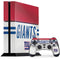 NFL New York Giants White Striped PS4 Console and Controller Bundle Skin