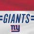 NFL New York Giants White Striped PS4 Controller Skin