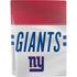 NFL New York Giants White Striped PS5 Console Skin