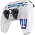 NFL New York Giants White Striped PS5 Controller Skin