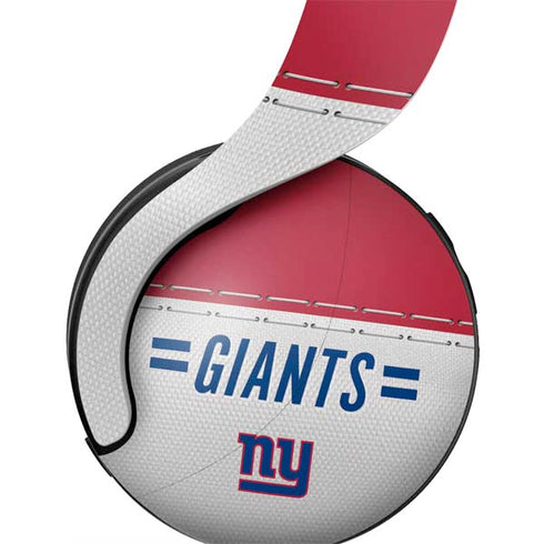 NFL New York Giants White Striped PULSE 3D Wireless Headset for PS5 Skin