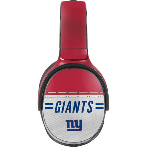 NFL New York Giants White Striped Skullcandy Venue Skin