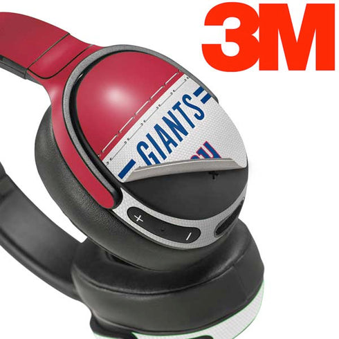 NFL New York Giants White Striped Skullcandy Venue Skin