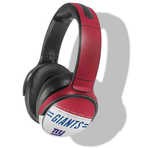NFL New York Giants White Striped Skullcandy Venue Skin
