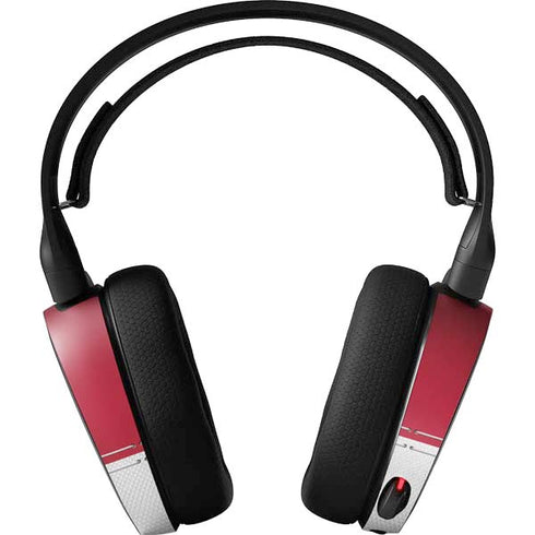 NFL New York Giants White Striped SteelSeries Arctis 5 Skin