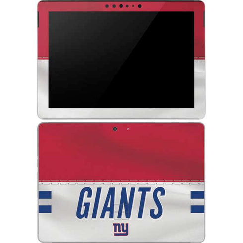 NFL New York Giants White Striped Surface Go Skin